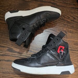 Givenchy black high top sneakers